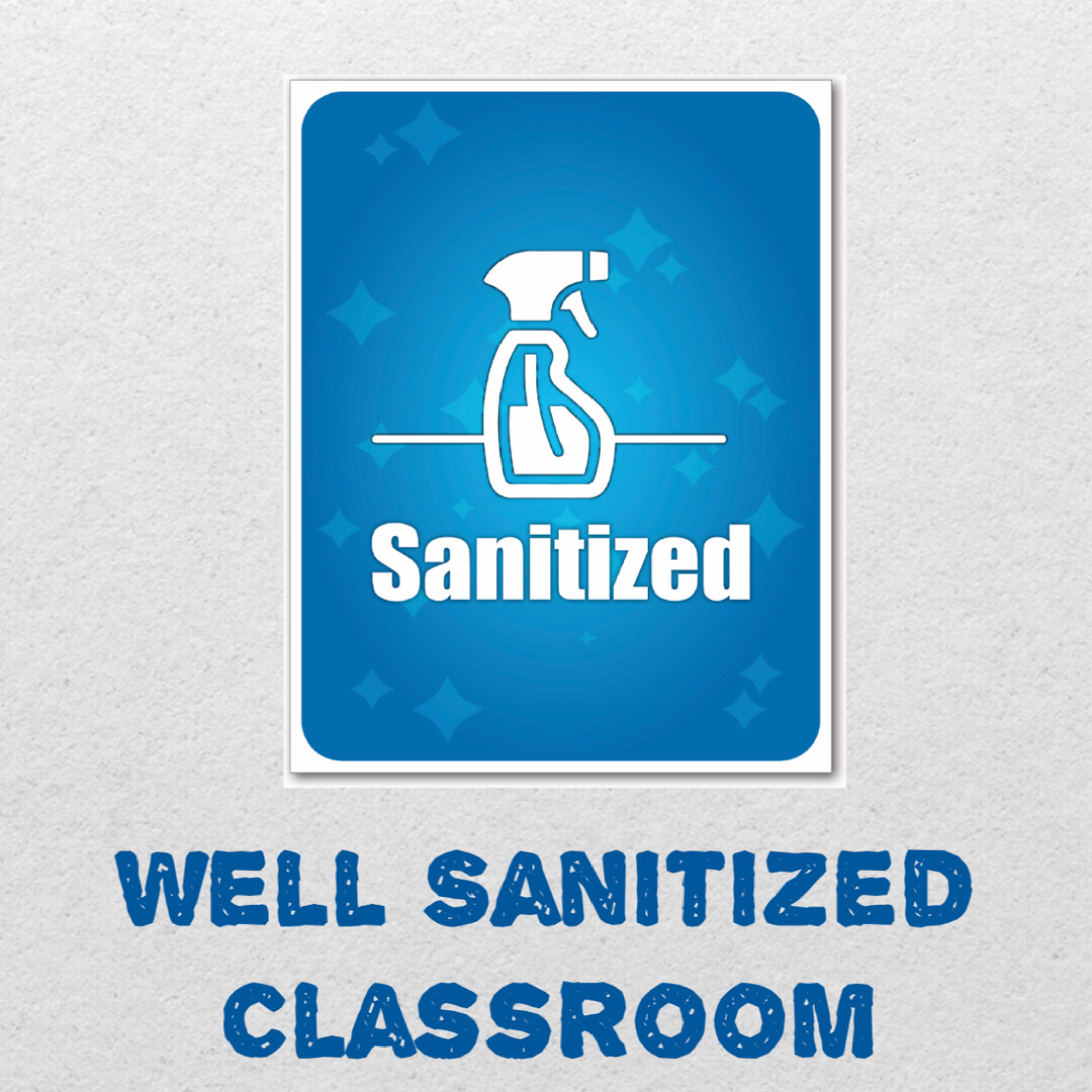 Cleanliness is necessary.